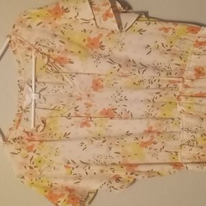 Lauren conrad floral knee length dress